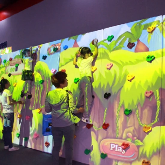 Fun Ar Wall Climbing Proiezione interattiva per il parco divertimenti per bambini